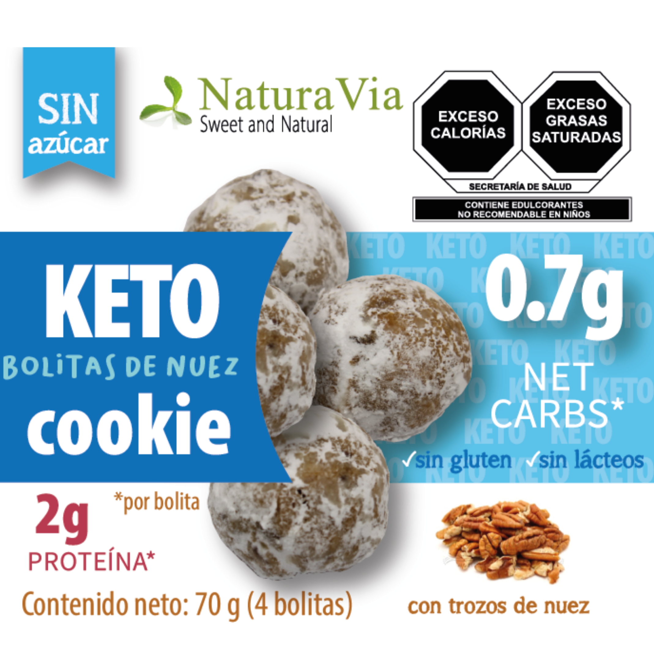 Bolitas de Nuez Keto