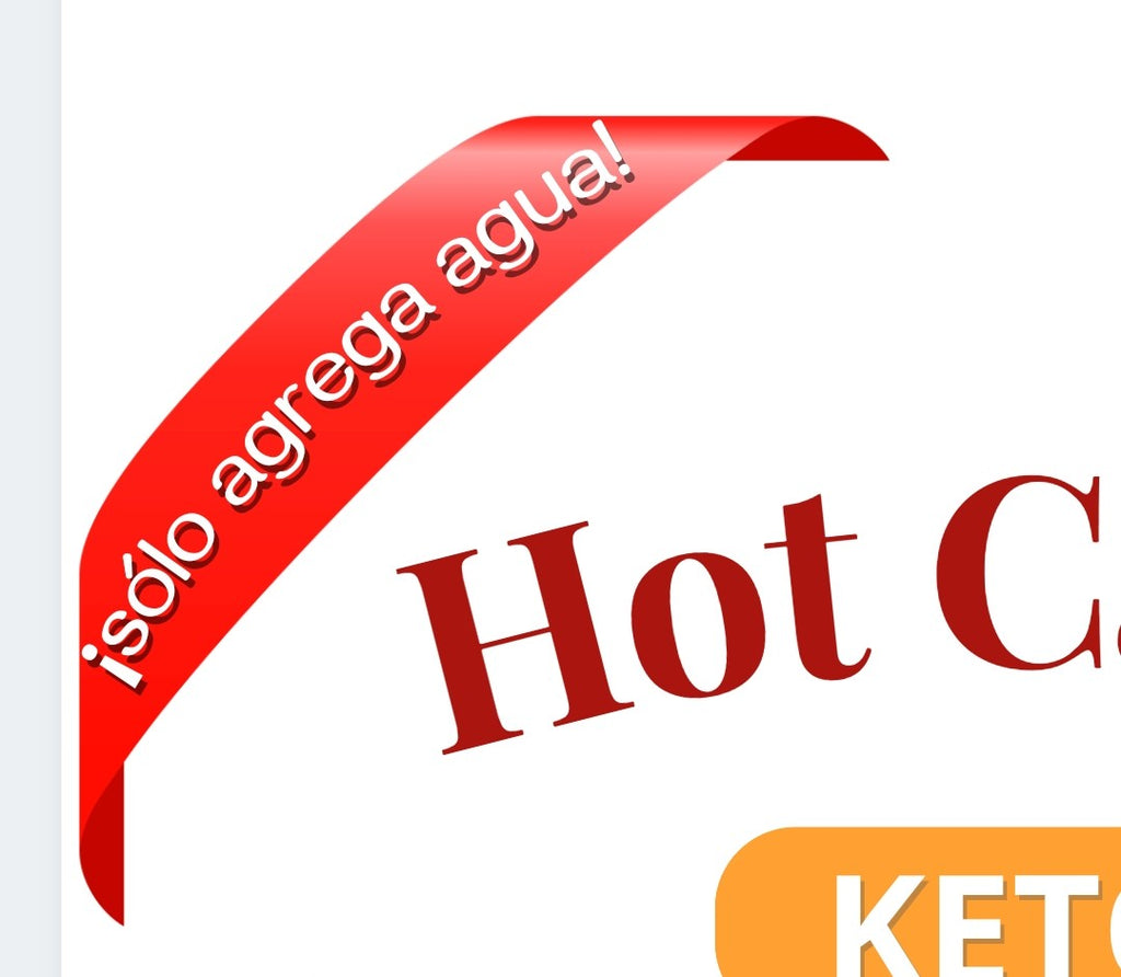 Harina para HotCakes Keto  ¡Sólo agrega agua!
