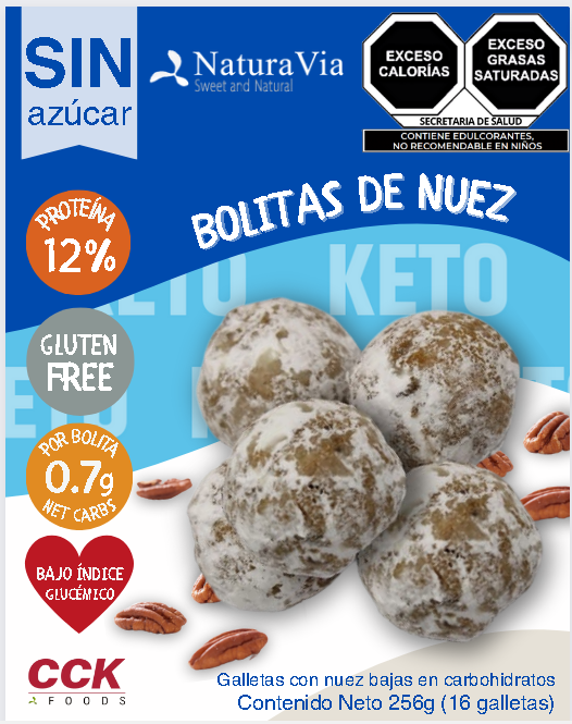 Bolitas de Nuez Keto